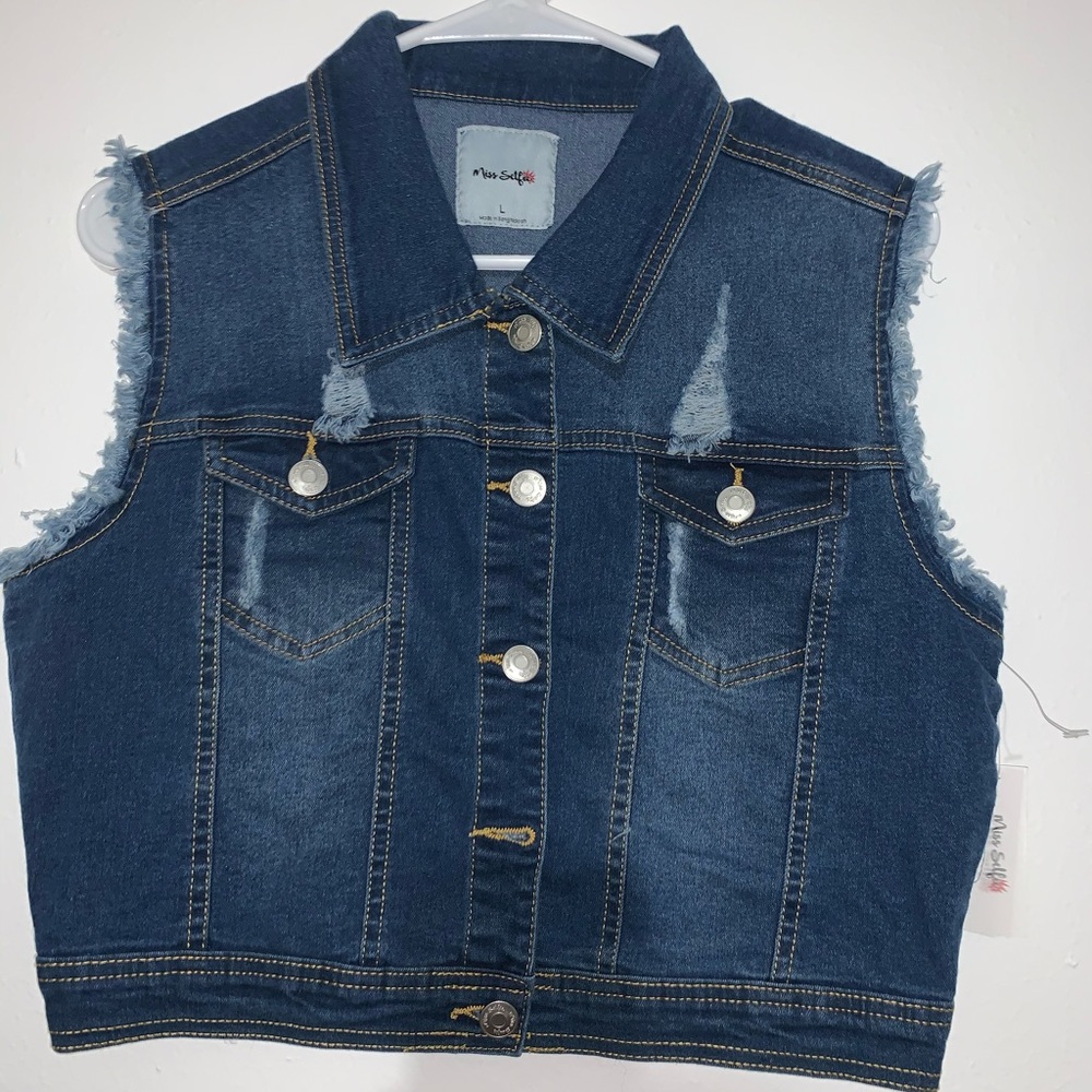 Denim vest
